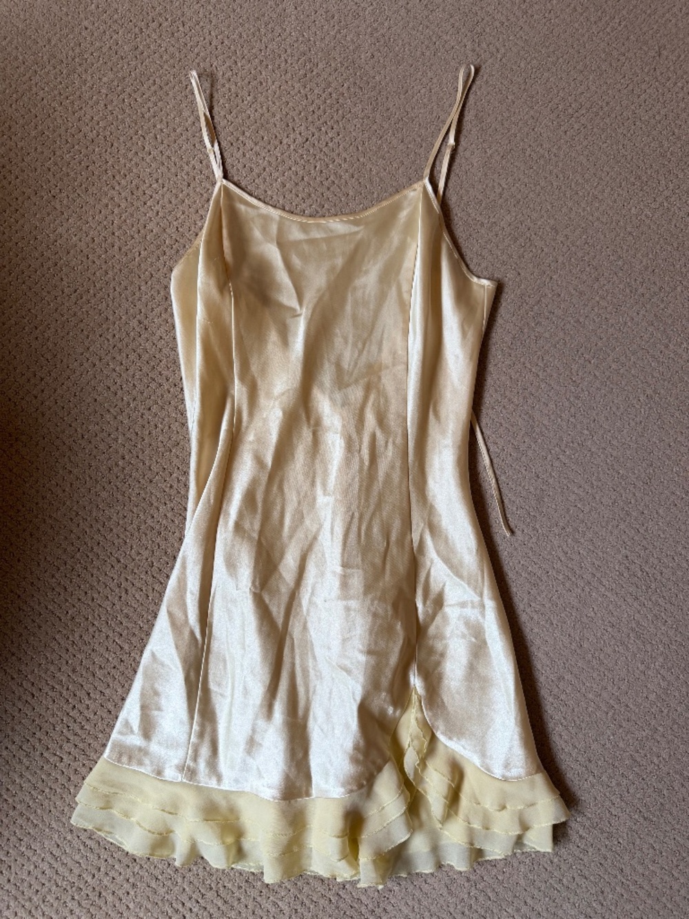Gold Slip Dress